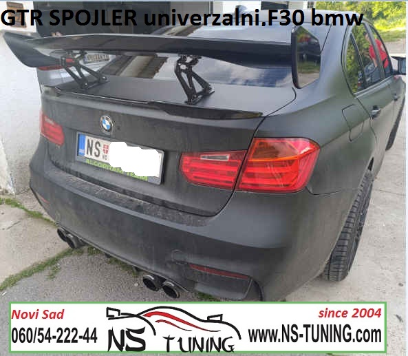 BMW GT SPOJLER ZA GEPEK ALUMINIJUMSKI gtr novi sad ugradnja ns tuning